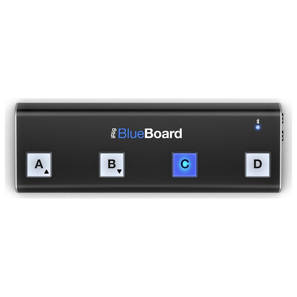 IK Multimedia iRig Blueboard Wireless Floor Controller for iOS and Mac