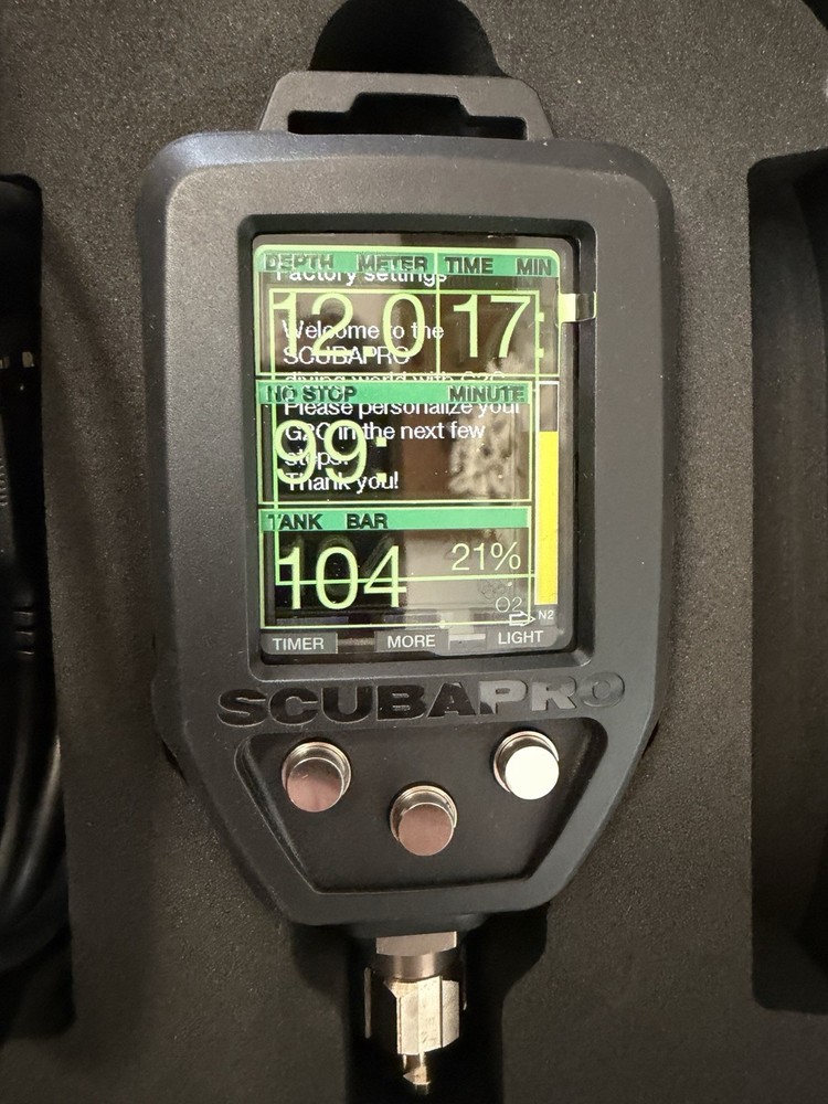 Scubapro G2 console w/qr " CLOSING "
