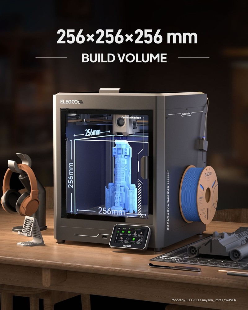 【In Stock】ELEGOO Centauri Carbon 3D Printer High Speed Core-XY FDM Printer NEW