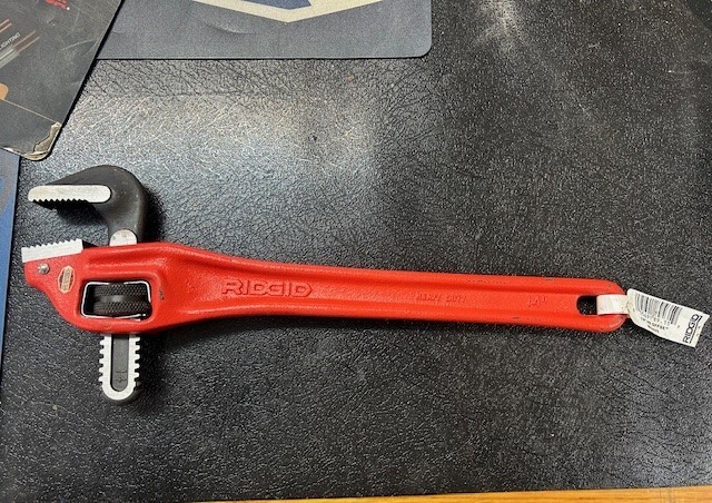 Ridgid 2-inch Heavy Duty Offset Pipe Wrench #89435