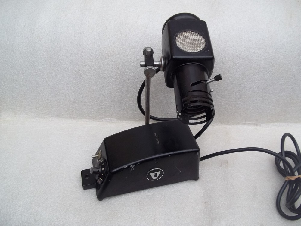 Vintage Mid 20th Century Microscope Lamp