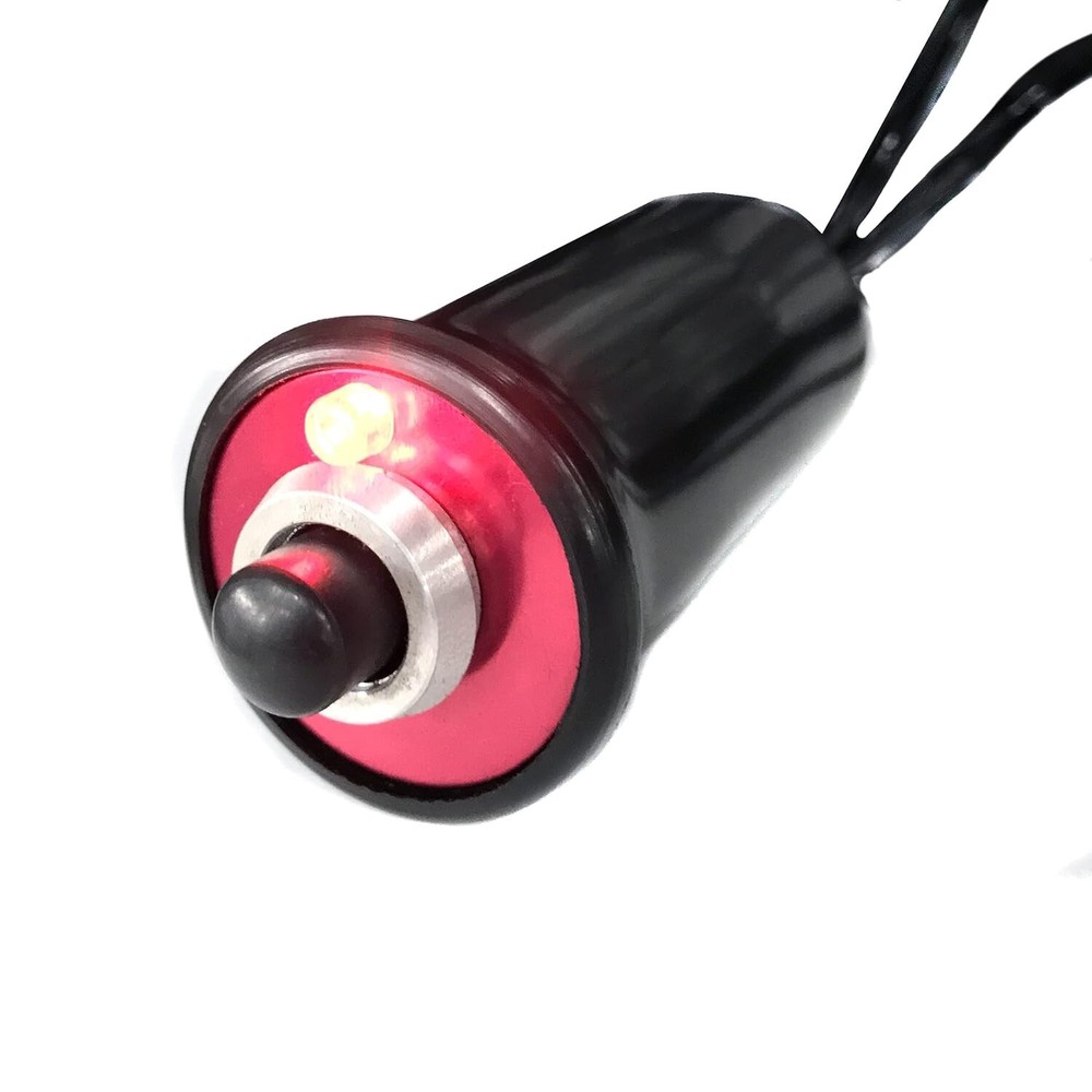 Heavy-Duty Remote Starter Switch - Push Button Activation for 6V-12V Vehicles