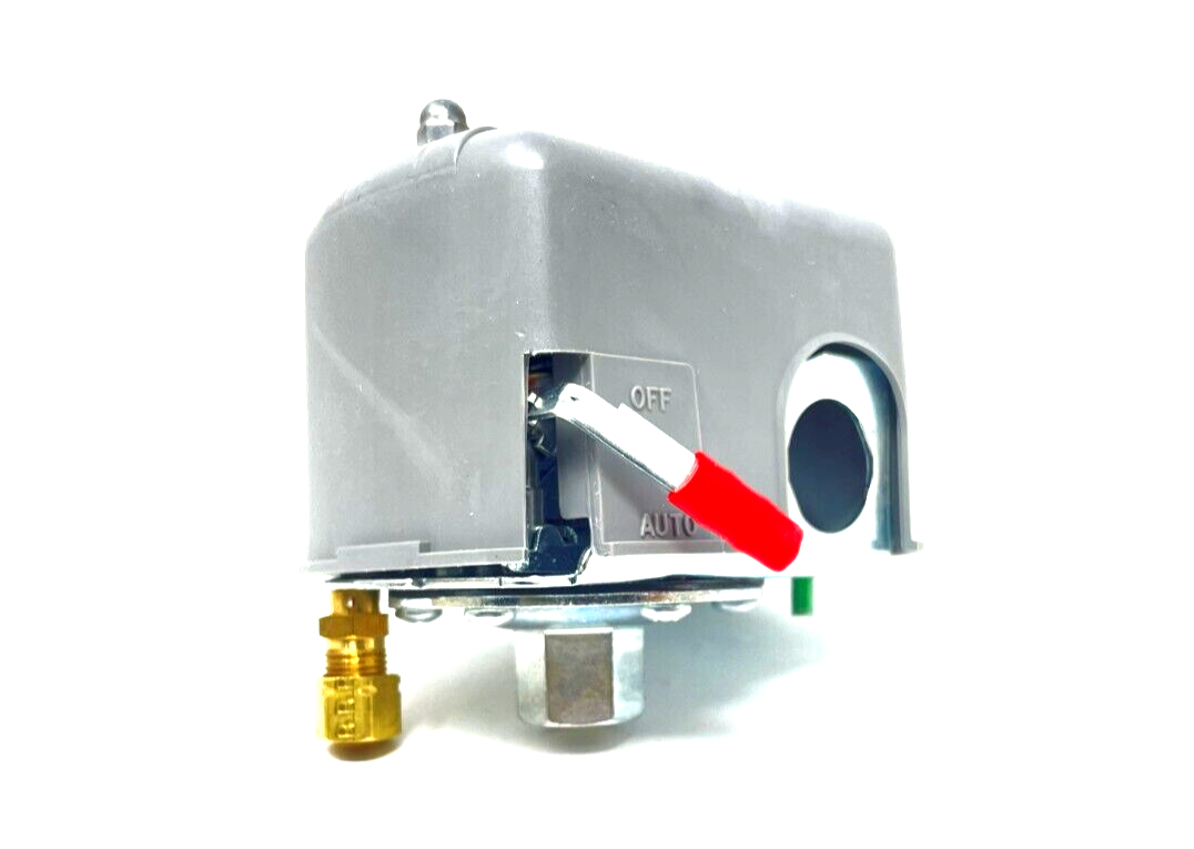 Square D Air Compressor Pressure Switch 95 On-125 Psi Off 9013FHG12J52M1X