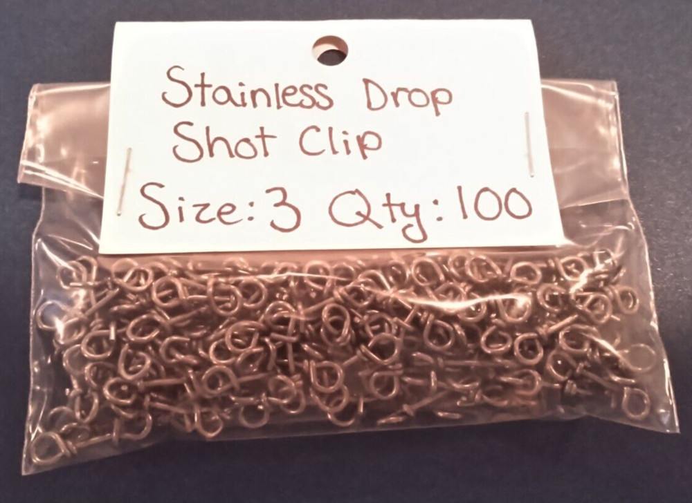 Stainless Steel Drop Shot Clip