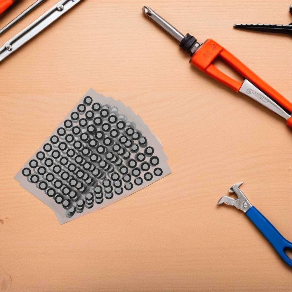 10 Sheets 3D Scanning Identification Reference Point Markers Scanner Dots