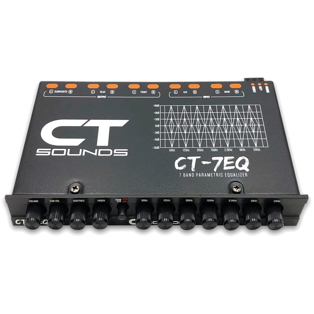 7-Band Frequency Divider for Car Sound Optimization
