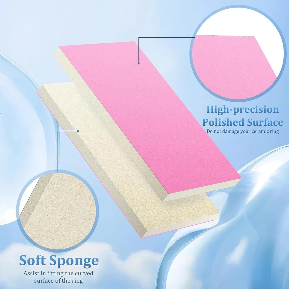 Polishing Pad Designed for Oura Ring 4 Ceramic, [Scratch Remover] [Restore