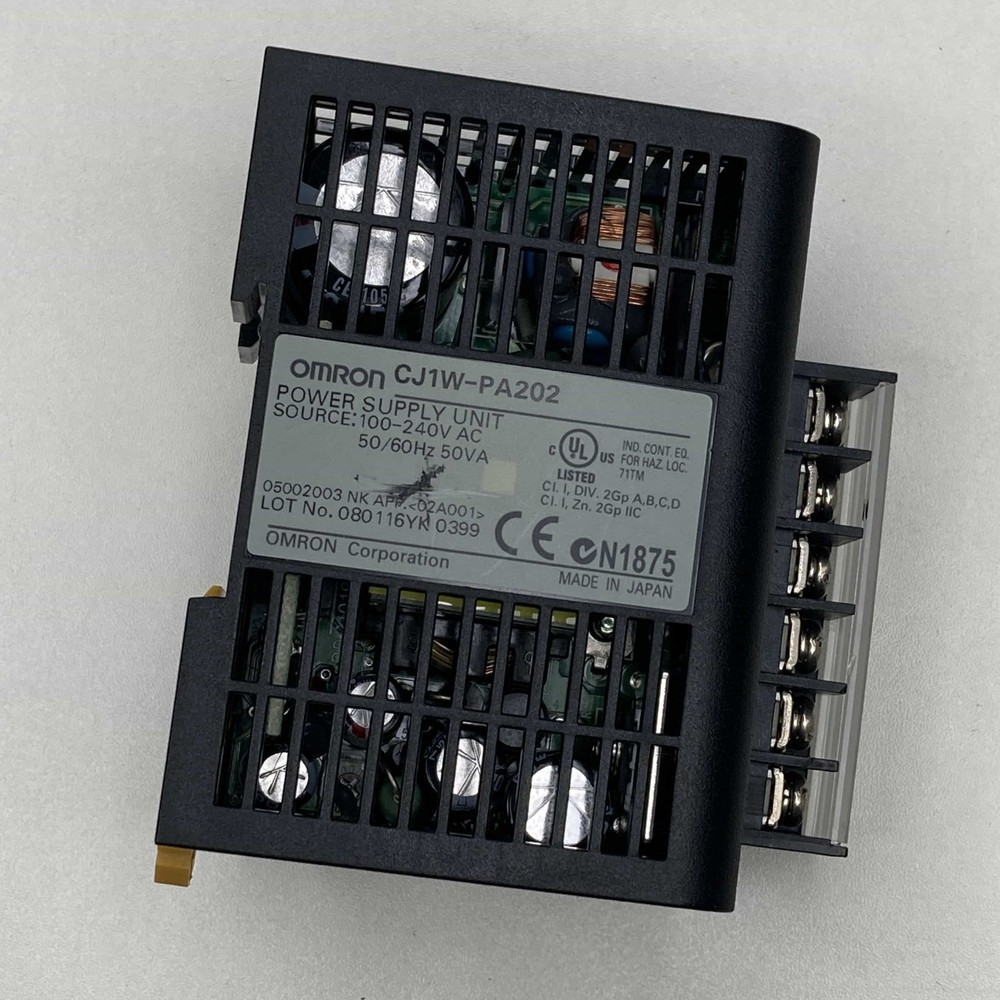 Omron CJ1W-PA202 used