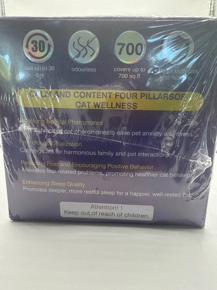 Cat Calming Diffuser Refill 8 Pack Pheromones for Cats Multicat Diffuser Plug...