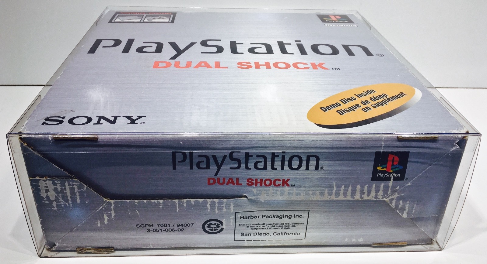 1 Console Box Protector For PLAYSTATION 1 Custom Clear Display Boxes NOT PS ONE!