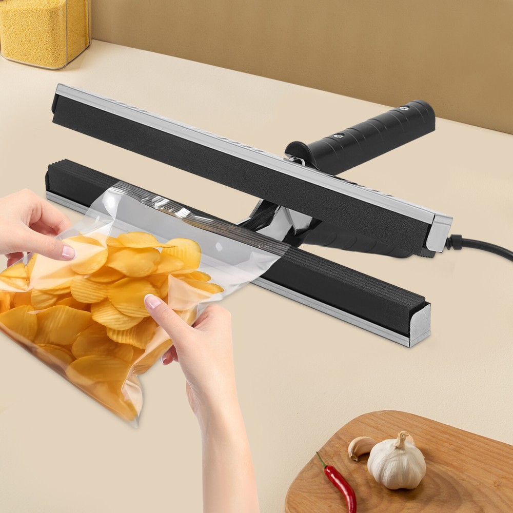 12" Portable Hand Sealing Machine with Adjustable Temperature Control