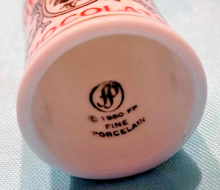 Hershey's Chocolate Porcelain Thimble