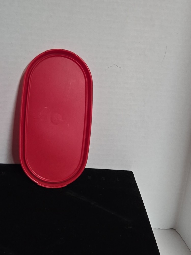 Tupperware #1616K Modular Mates Set Of 2 Oval Replacement Seals Red