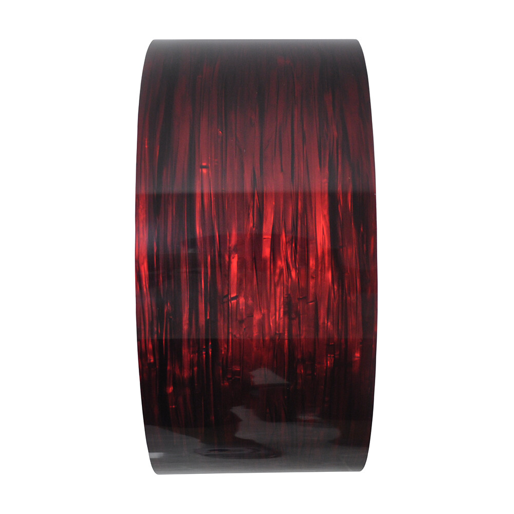 Gauge 0.5mm Celluloid Sheet Drum Wrap Musical Instrument Deco Red Silk