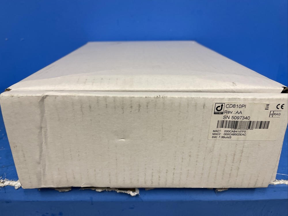 COMMEND CD 810 CONTROL DESK  BASE TERMINAL TFT SOLUTIONS  CD810PI