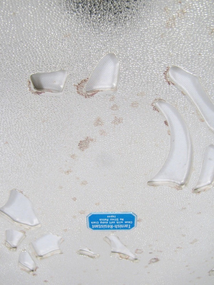 Wm A Rogers Pear Fruit Tree Trivet Silver Plated Wall Hanging