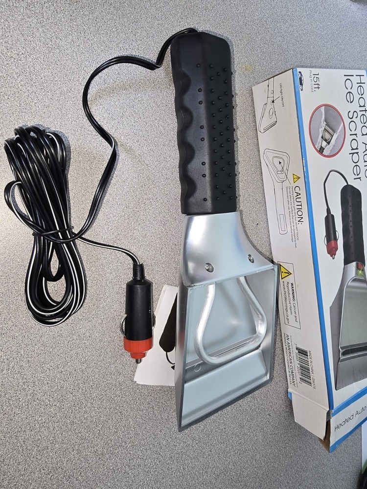 12v Heated Ice Scraper For Car