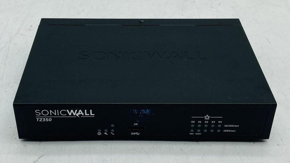 SONICWALL TZ350 APL28-0B4 NETWORK SECURITY FIREWALL
