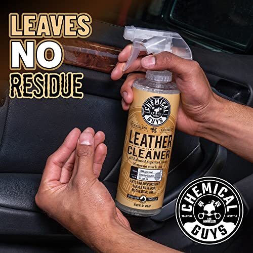 2 Pack 4oz Leather Cleaner and Conditioner Complete Leather Kit