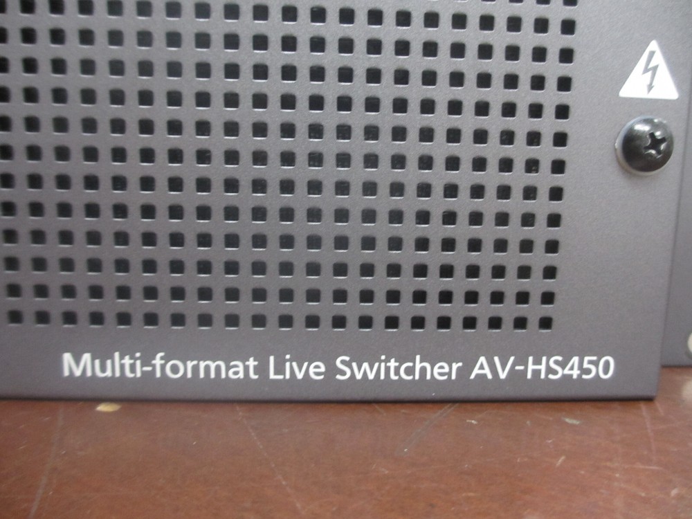 Panasonic AV-HS450 Multi-Format Live Switcher HD/SDI- Main Frame AV-HS450U1N