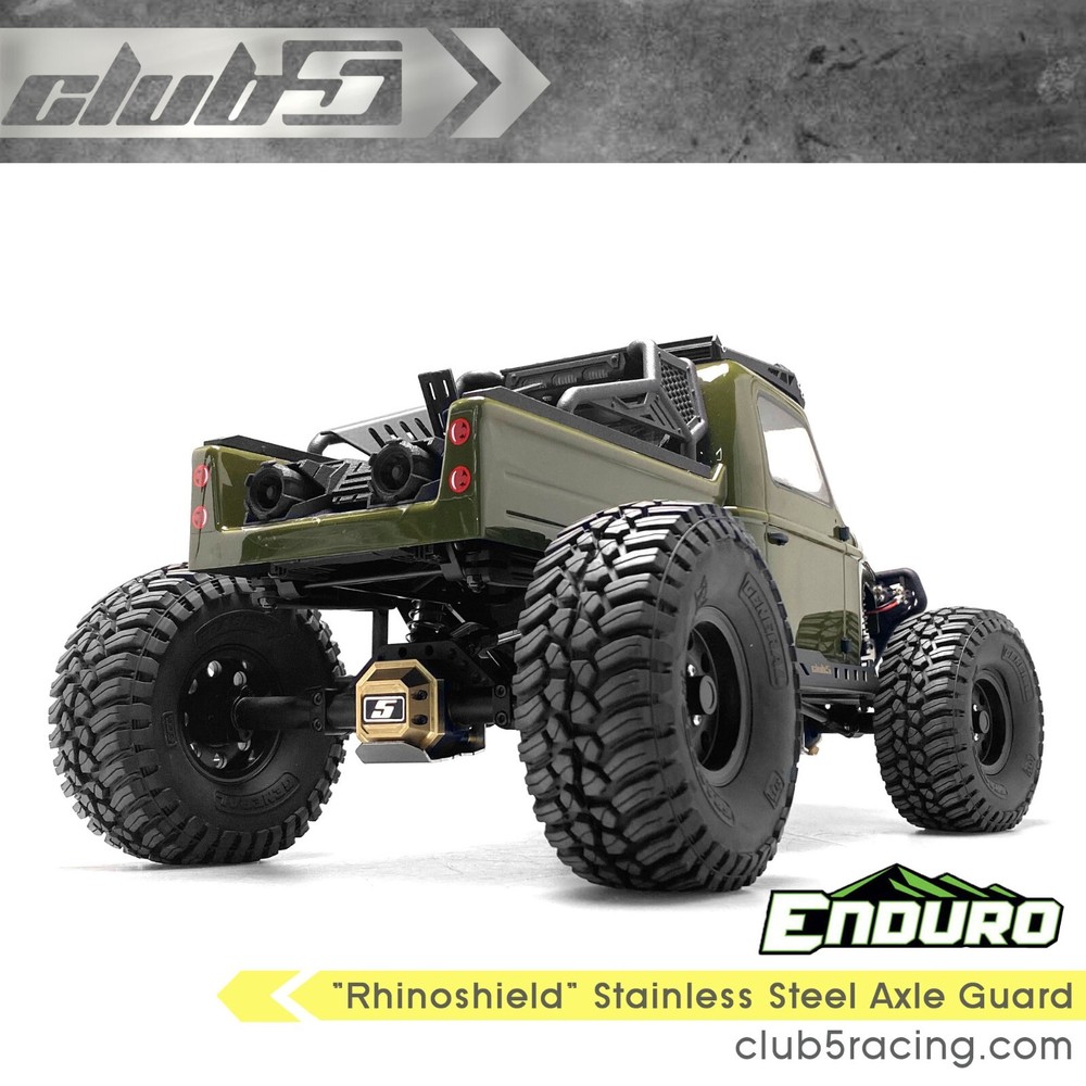 "Rhinoshield" Front / Rear Axle Guards For Element RC Enduro Sendero