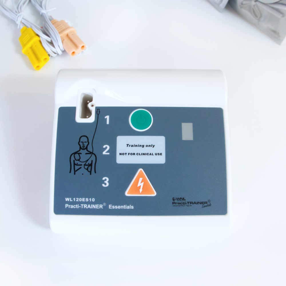 WL120ES10 & WLCRM Bundle: AED Defibrillator Practi-Trainer Essentials Base Model