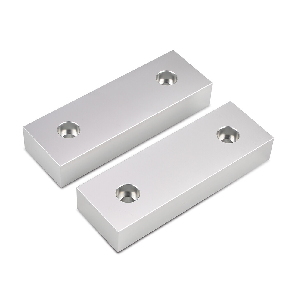 10 Pack (20pcs) 6 x 2 x 1" Machinable Standard Soft Jaws Set Fits Kurt 6" Vises