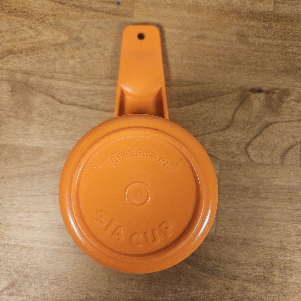 Vintage Tupperware Orange Measuring Cup 3/4 CUP Replacement
