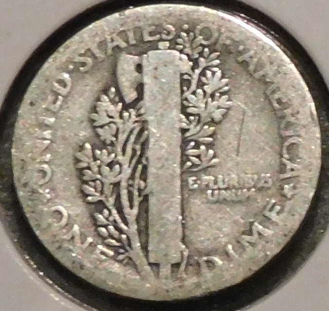 Silver Dime - Mercury - 1923
