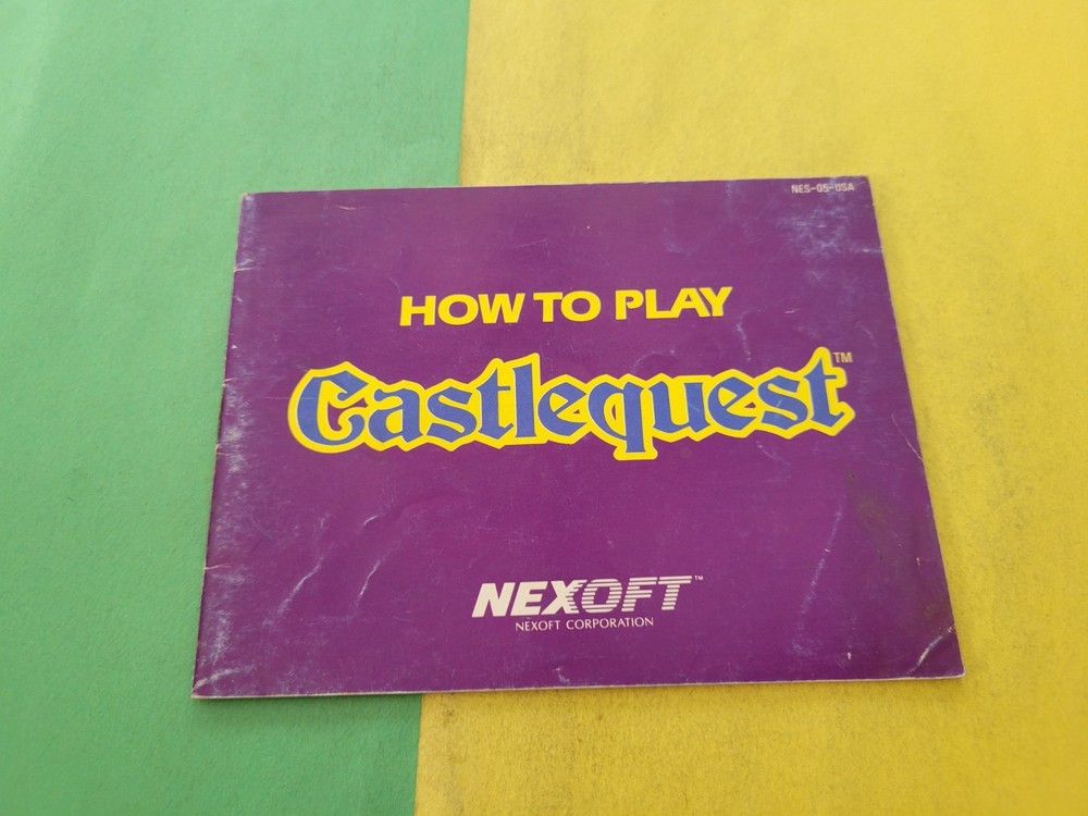 nes castlequest manual