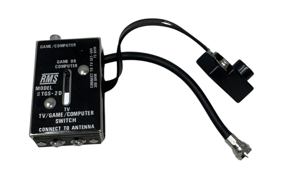 Atari 130XE Computer w/Box, Power Supply, Cables & Manual ~ Untested Powers On