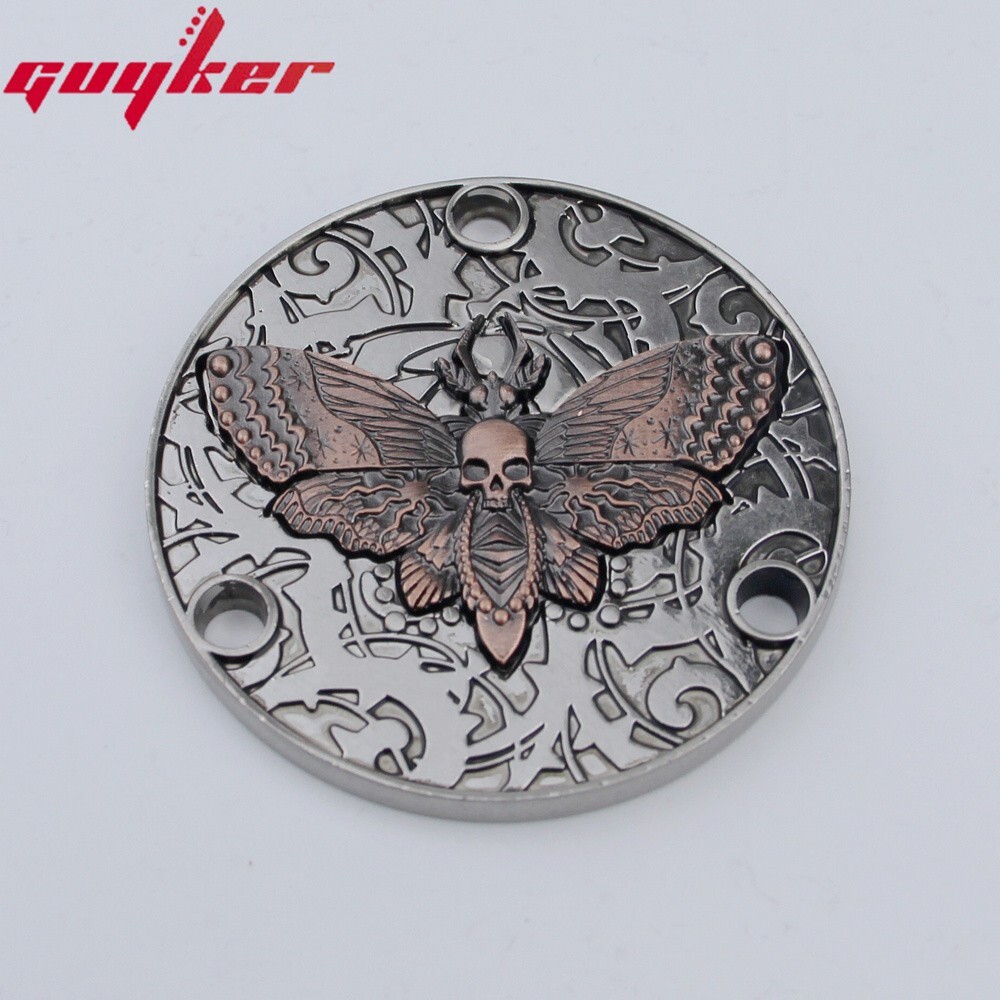 Guitar Toggle Switch Back Metal Cover Butterfly Skeleton Pattern With LP Guitar