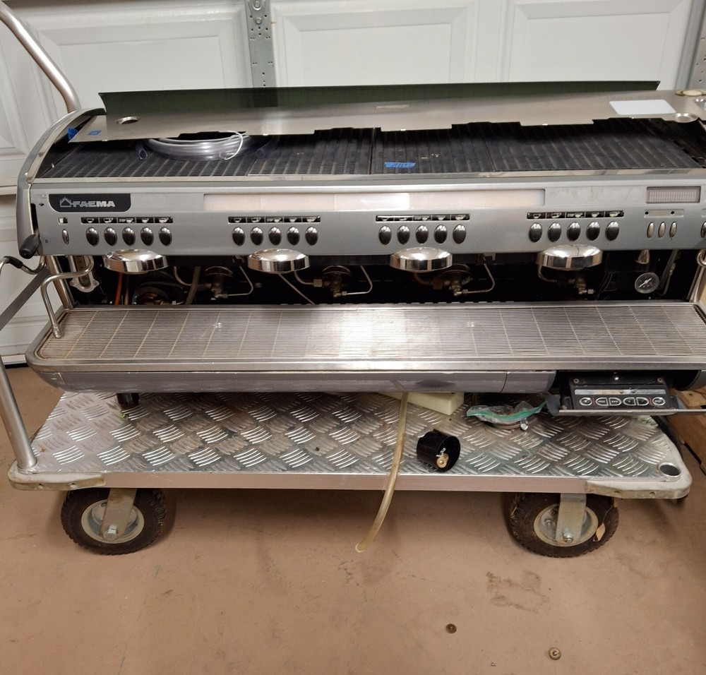 Faema E92 Elite A Automatic A/4 Commercial 4 Group Coffee Espresso Machine WORKS