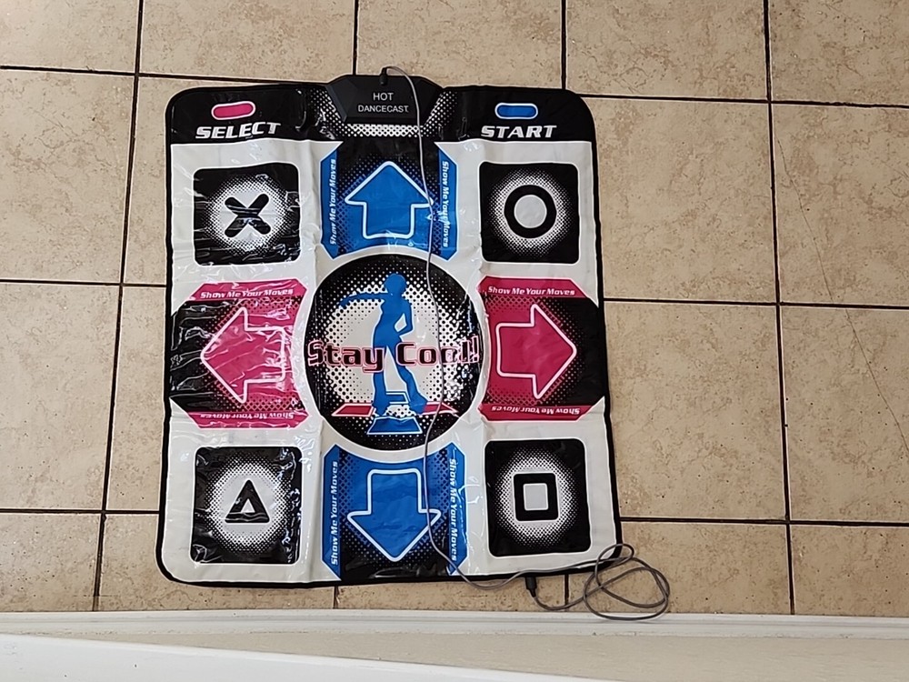 FOR PARTS Hot DanceCast DDR Mat UNTESTED