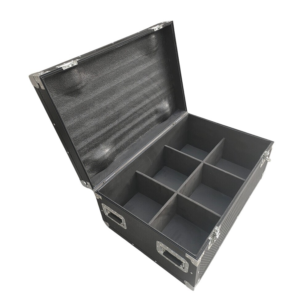 Road Case Led Par Light 6in1 Flycase IP65 Led Par Empty Flight Case With Wheels
