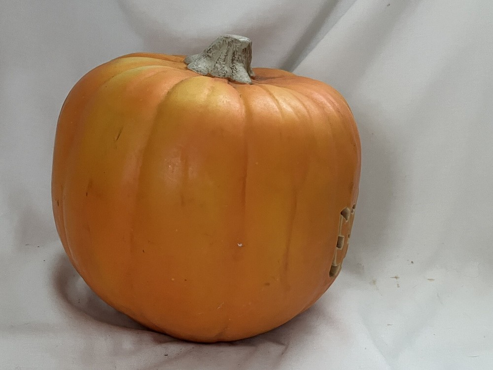 Halloween Pumpkin EEEEK! Jack O Lantern Blow Mold