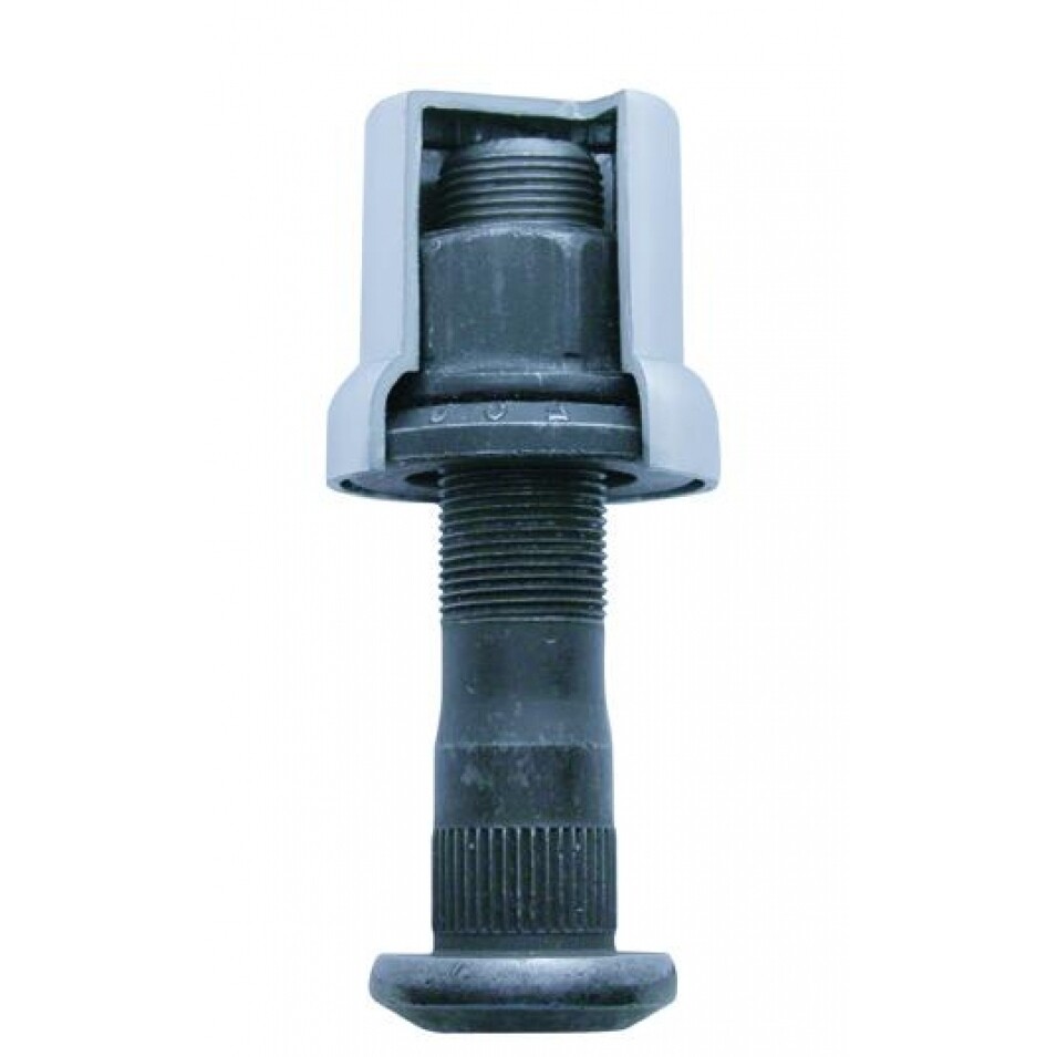 Round Chrome Plastic Lug Nut Cover