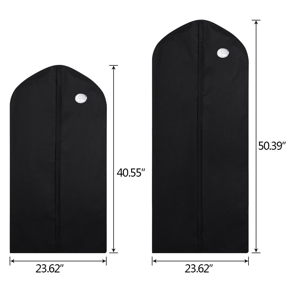 Clothes Garment Dustproof Cover Suit Coat Dress Hanging Storage Bag Protector