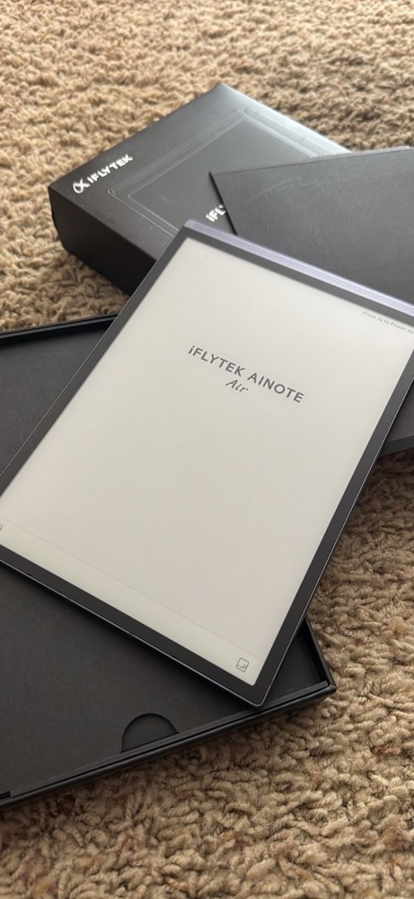 iFLYTEK AINOTE Air 2 Bundles 8.2" AI Note-Taking Tablet Writing Tablets Notebook