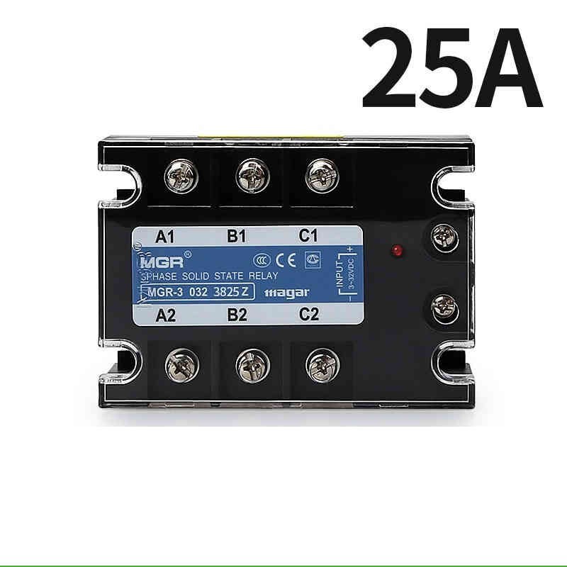 For MGR-3 032 3825Z 25A 24-480VAC 3-32VDC Solid State Relay New