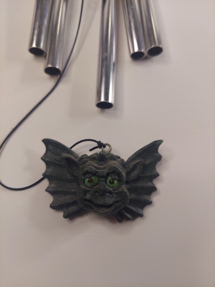 Resin Gargoyle Gaurdian Wind Chime