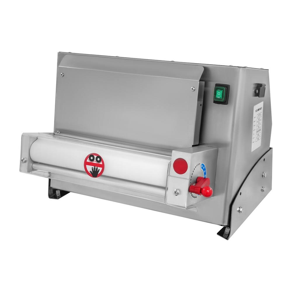 110V Automatic Pizza Dough Roller Sheeter Pastry Press Making Machine 3-12 in