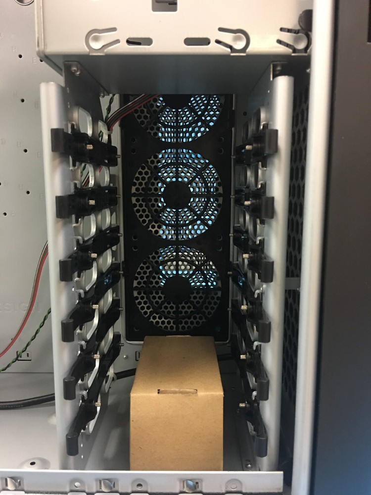 Systemax Chieftec Full Tower Computer Case CX-01B-B-B-U