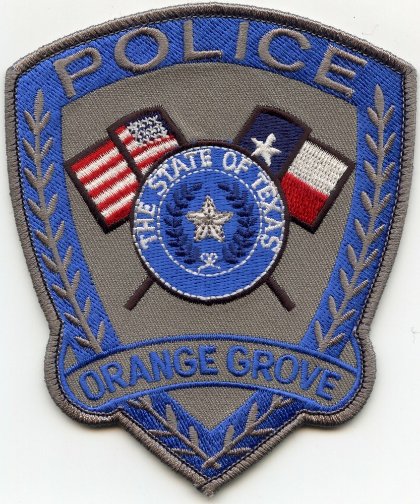 ORANGE GROVE TEXAS TX POLICE PATCH