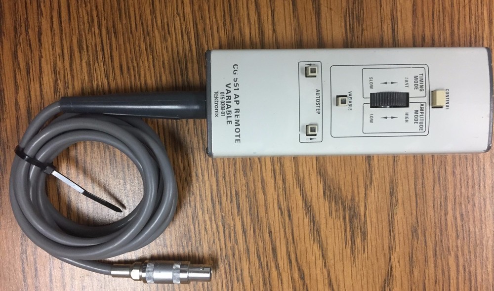 Tektronix 015-0309-01 CG 551 AP REMOTE Variable