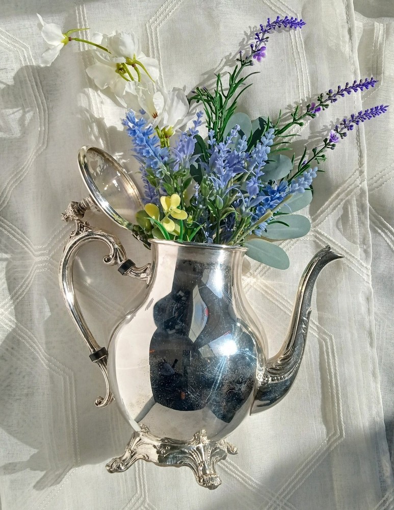 Vintage Leonard Silver Plated Tea Pot, Coffee Pot or Vase