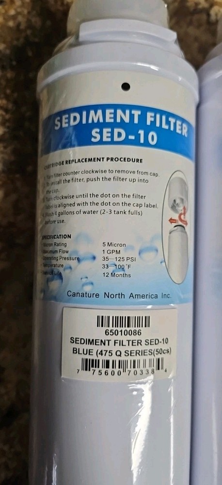 Reverse Osmosis filter replacement 475 Q Series