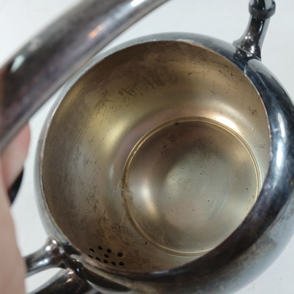 "Academy Silver on Copper" Tea Kettle