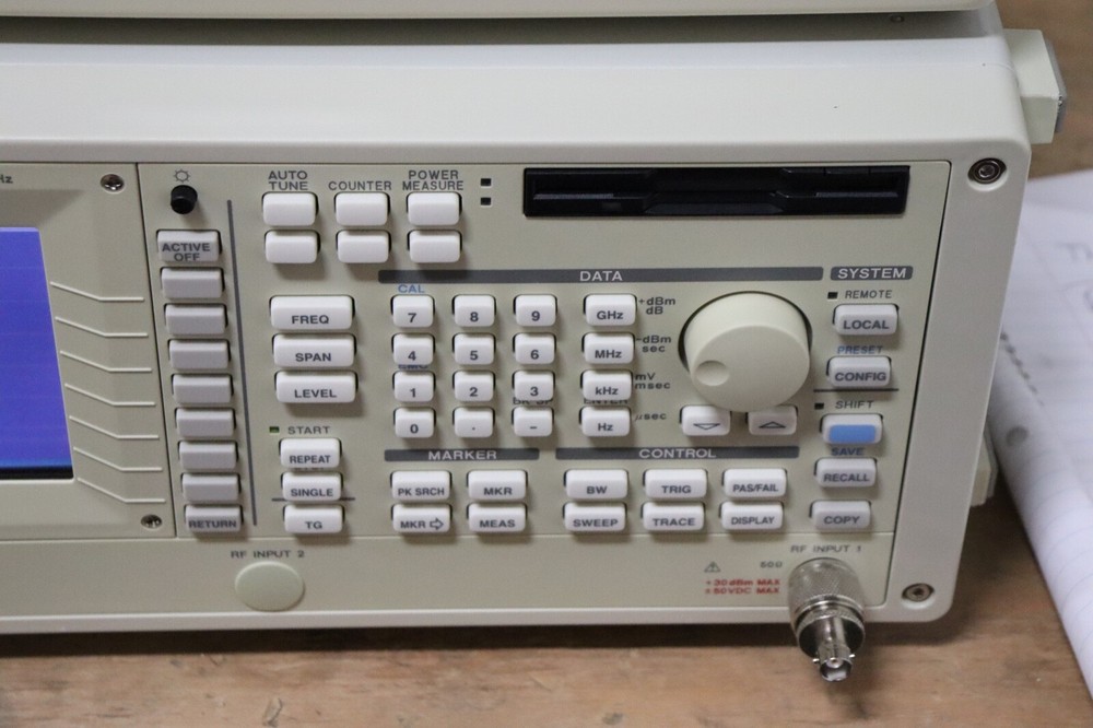 Advantest R3131A Spectrum Analyzer 9kHz – 3GHz