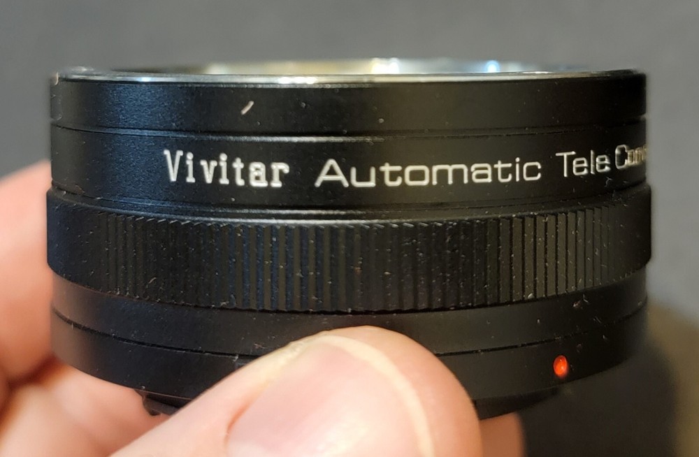 Vivitar 2x Automatic Tele Converter 2X-21 w Case